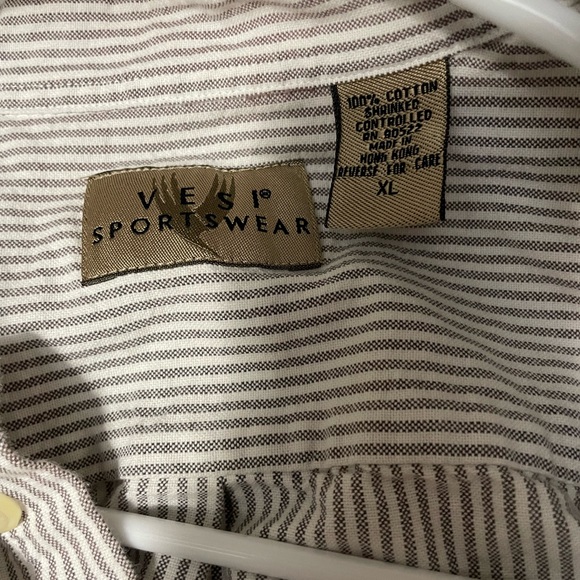 Vesi sportswear button-up shirt men’s XL Razorback cl - Picture 4 of 4